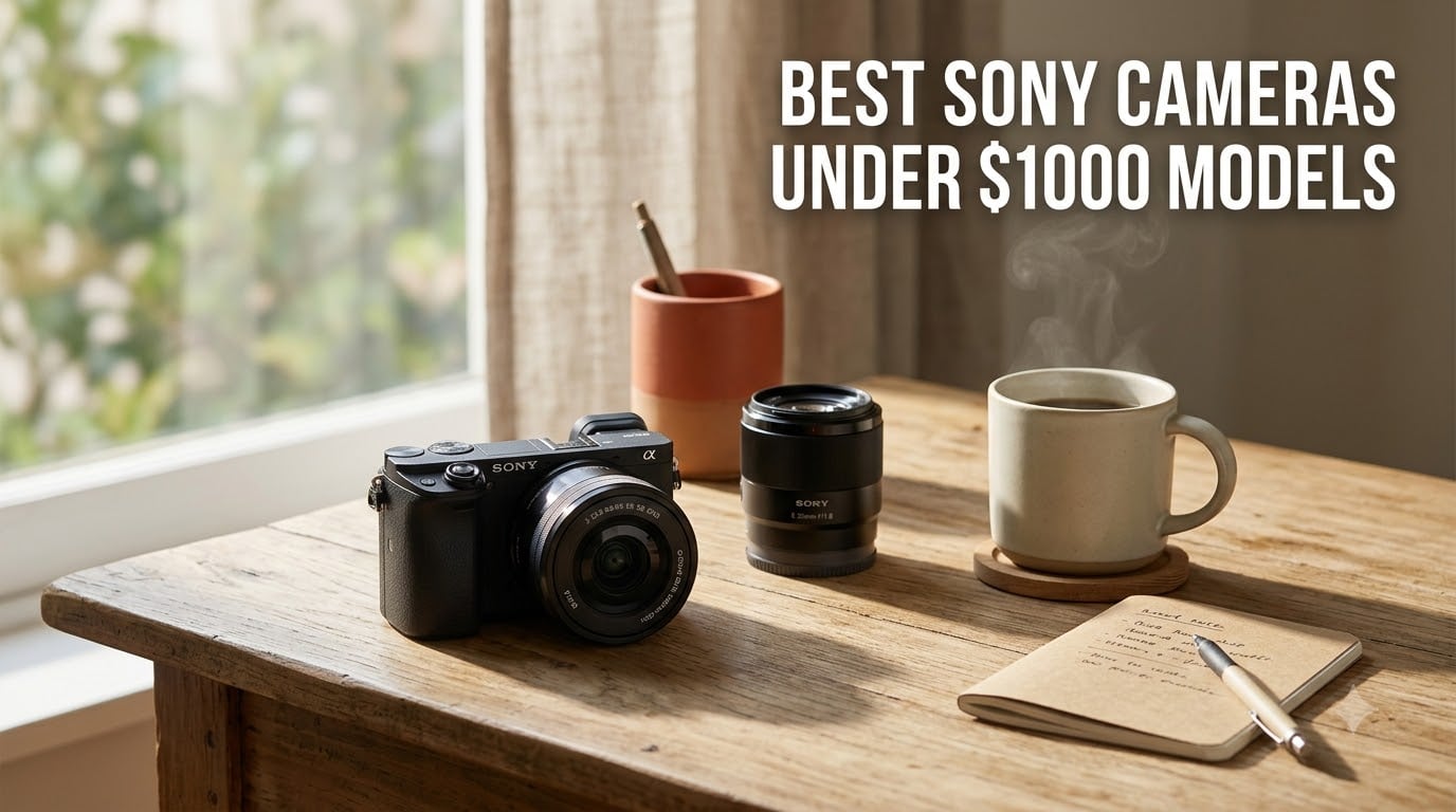 best sony cameras under $1000 models