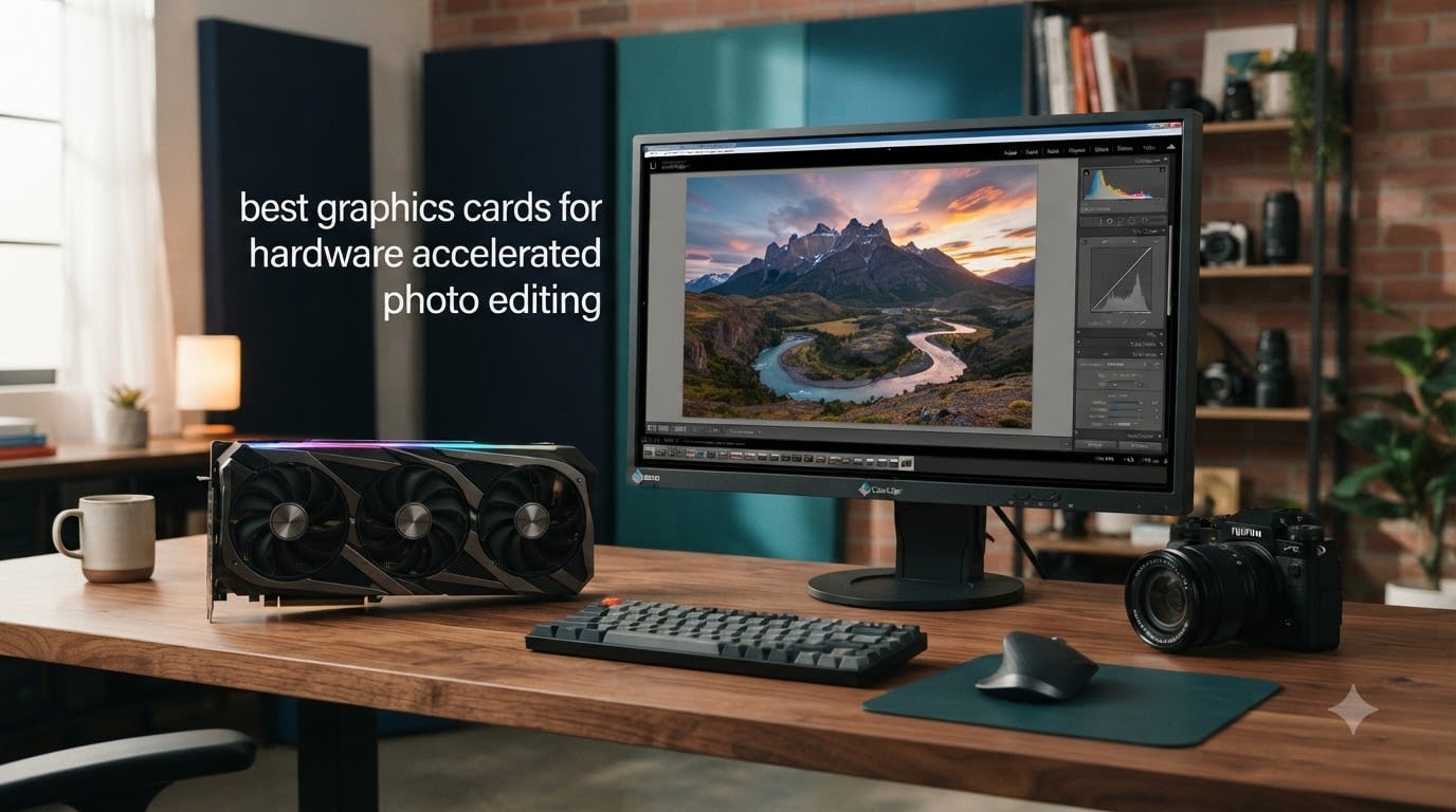 best graphics cards for hardware accelerated photo editing