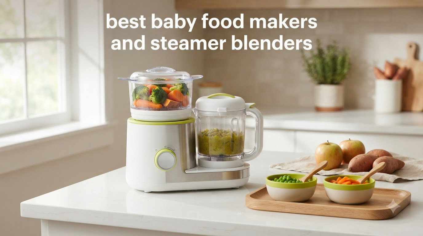 best baby food makers and steamer blenders