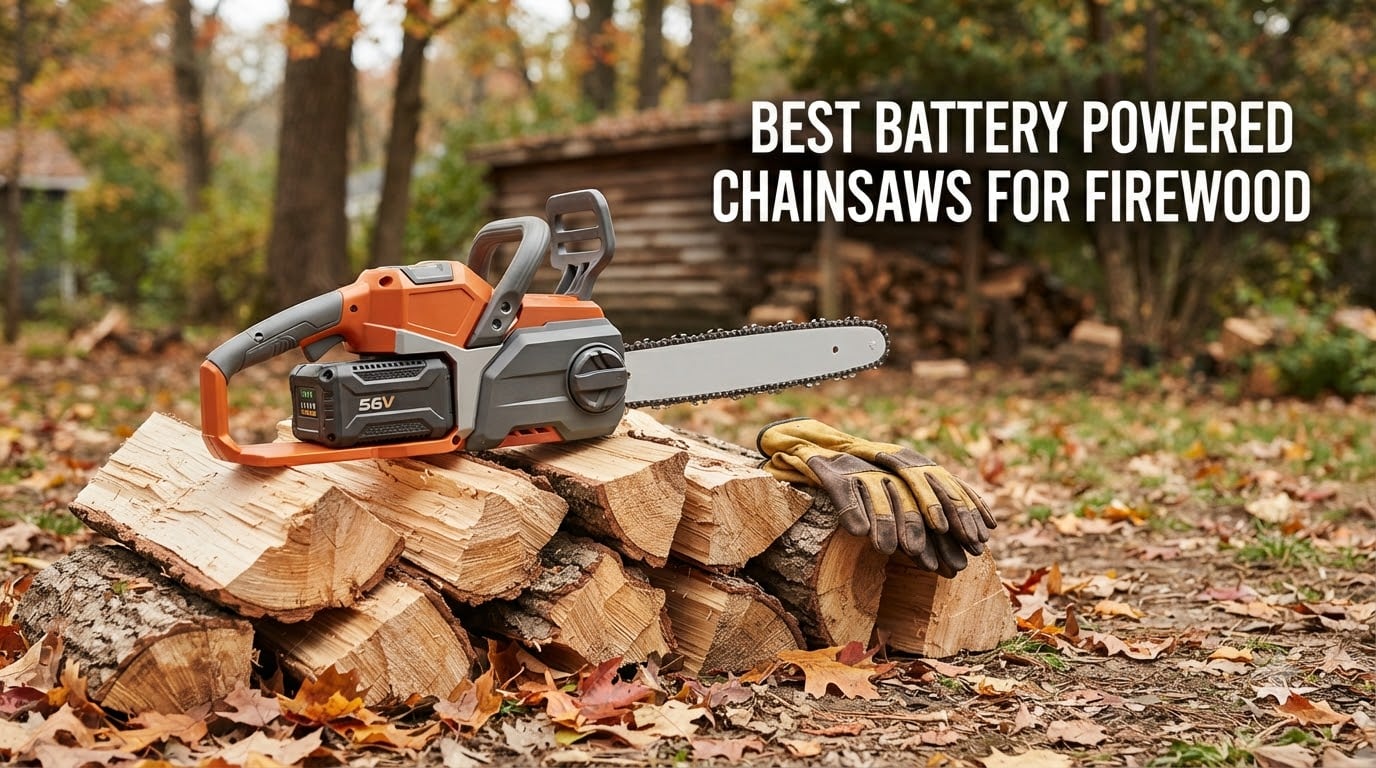best battery powered chainsaws for firewood