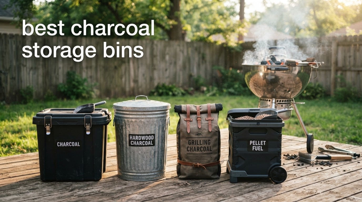 best charcoal storage bins