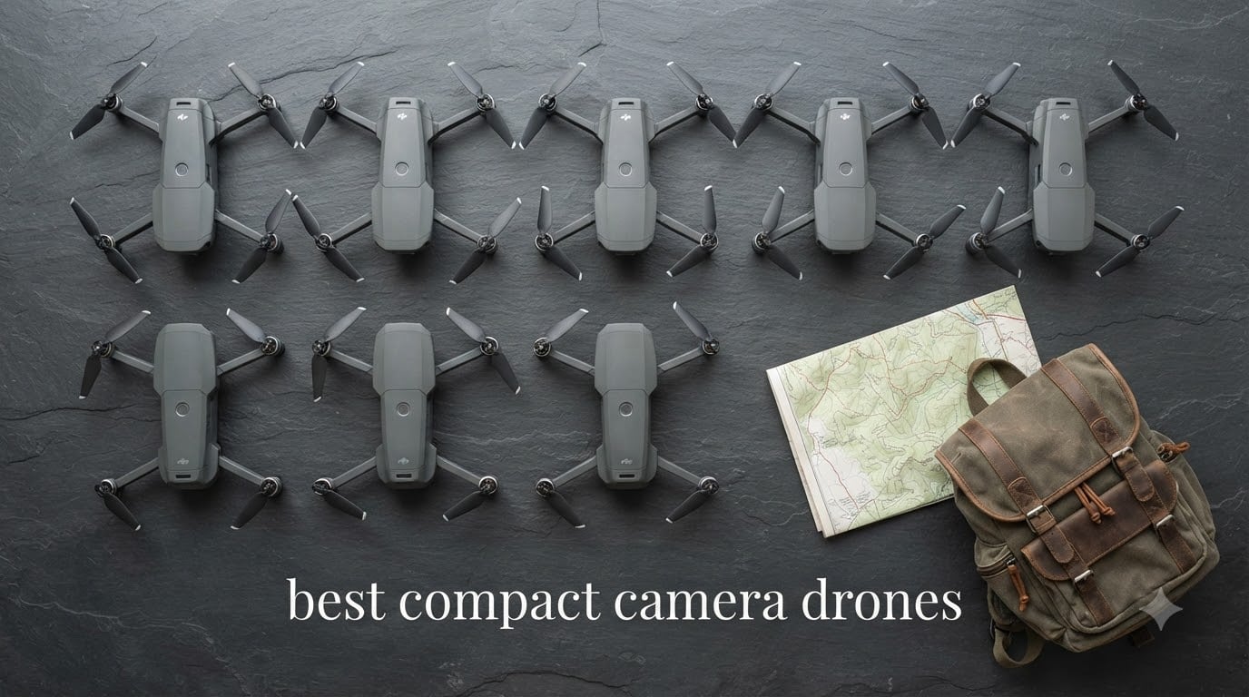 best compact camera drones