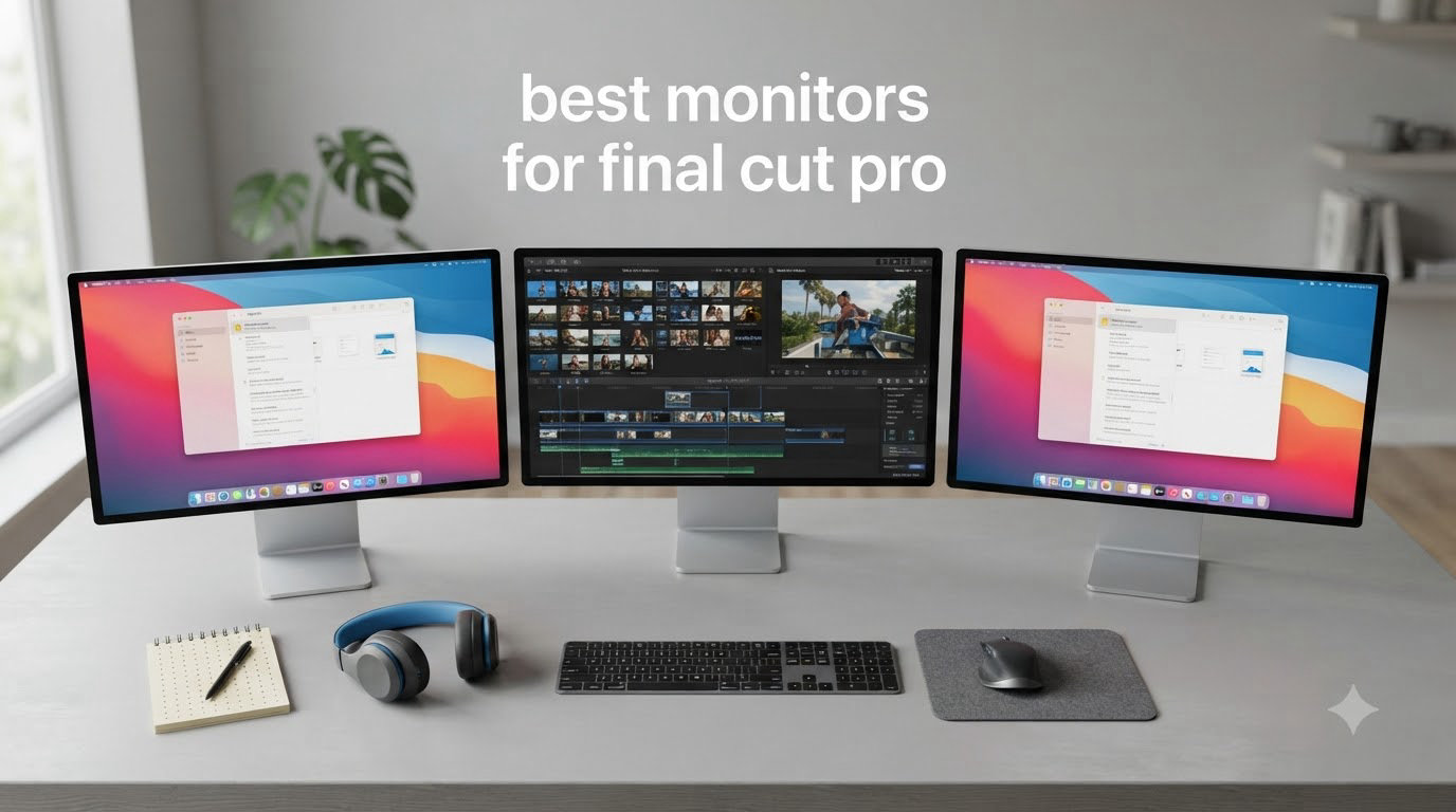 best monitors for final cut pro