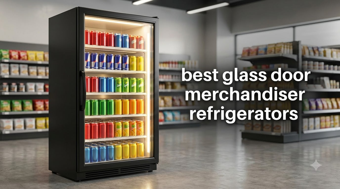best glass door merchandiser refrigerators