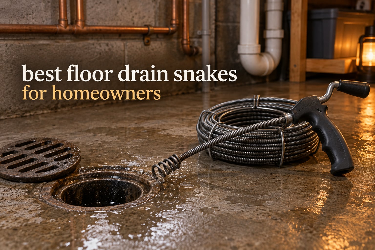 best floor drain snakes for homeowners