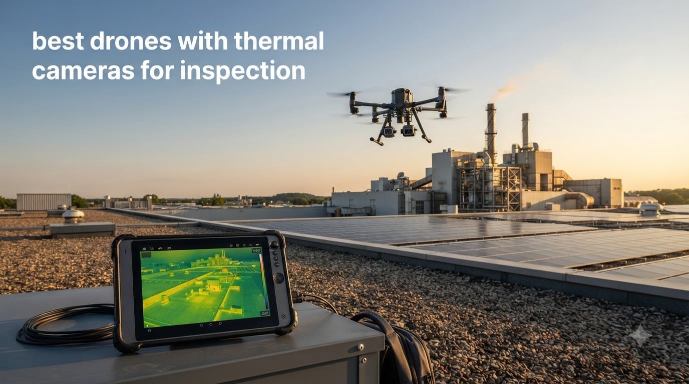 best drones with thermal cameras for inspection