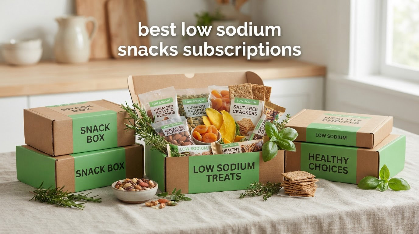 best low sodium snacks subscriptions