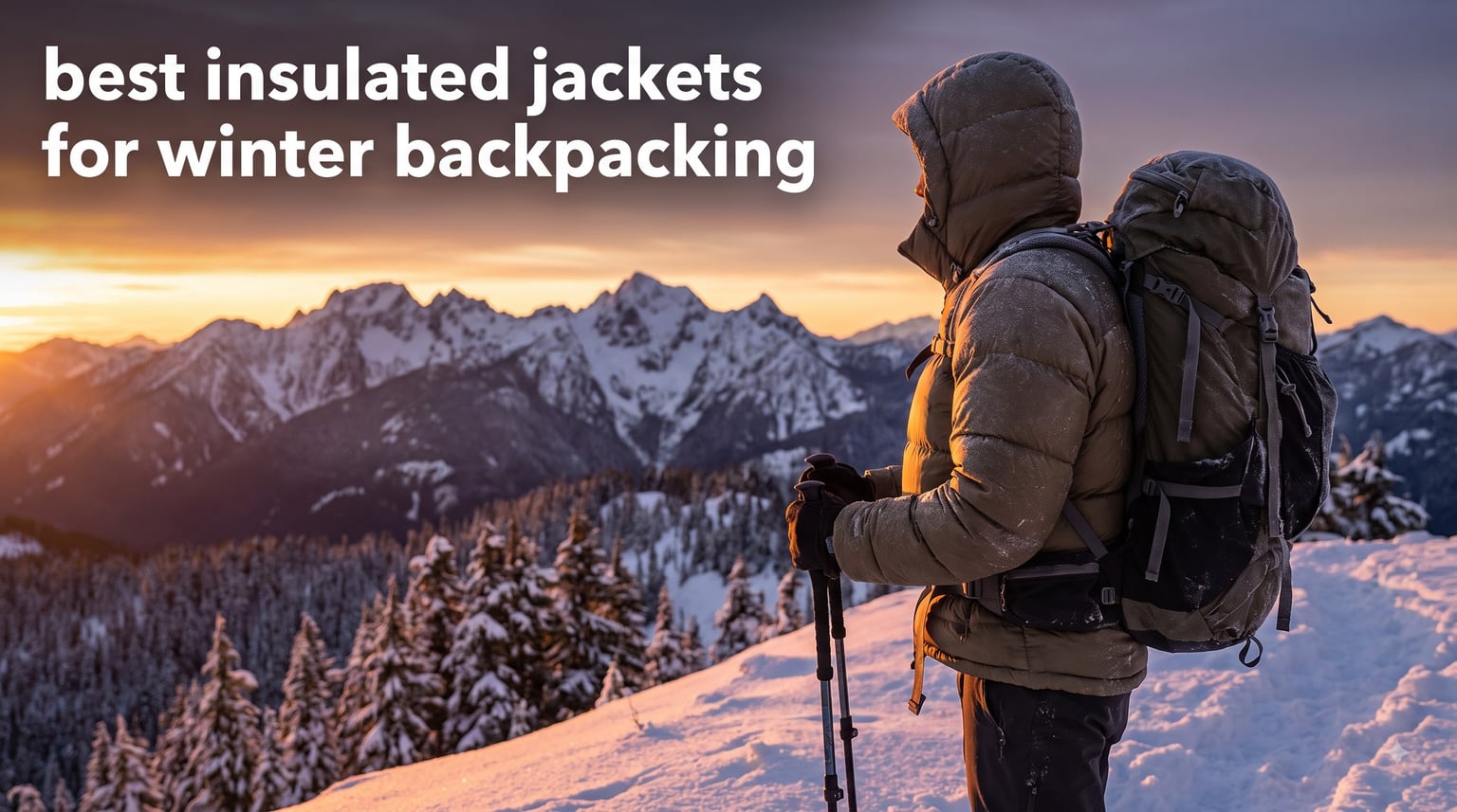 best insulated jackets for winter backpacking