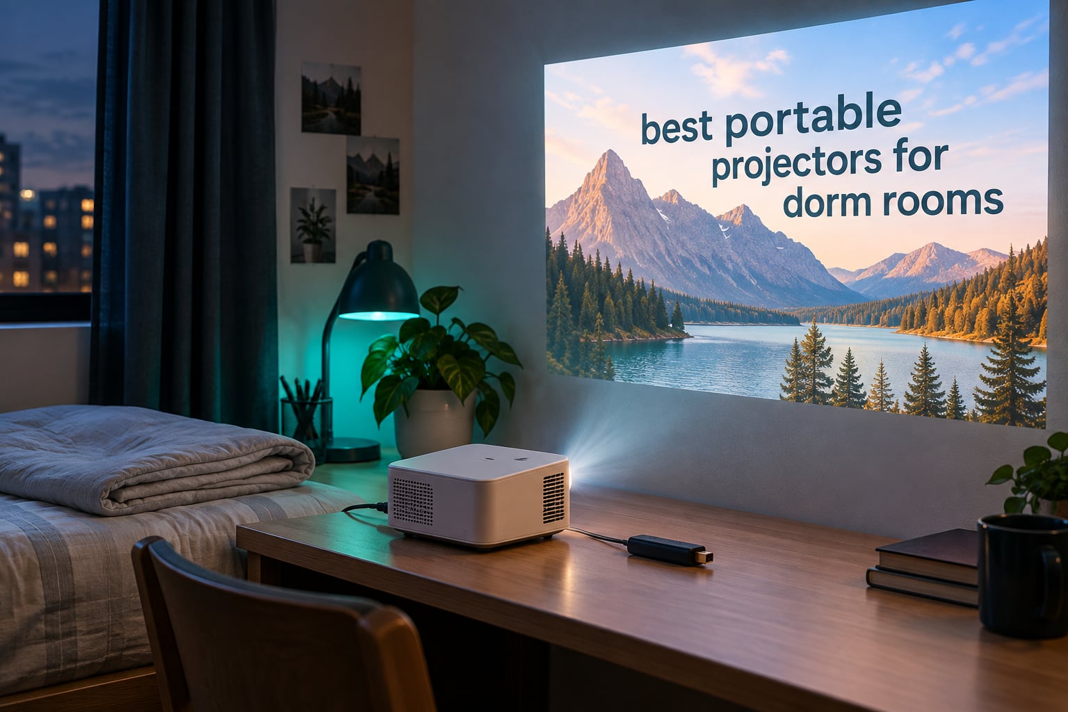 best portable projectors for dorm rooms