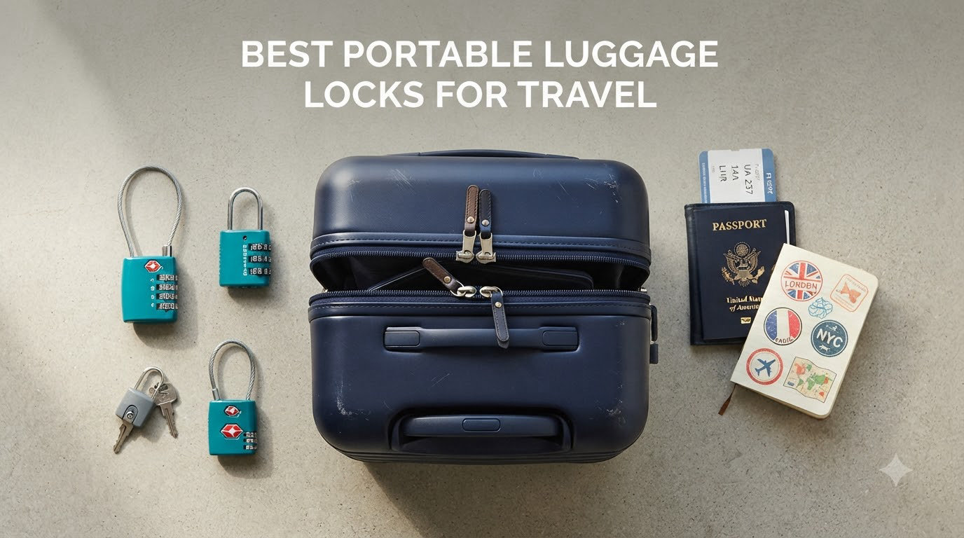 best portable luggage locks for travel
