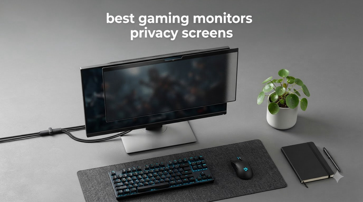 best gaming monitors privacy screens