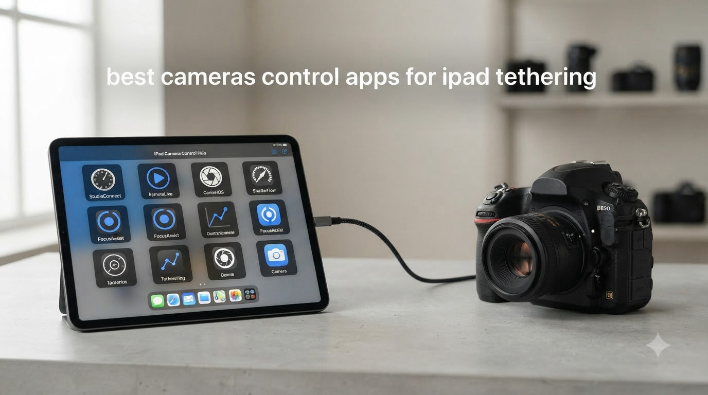 best cameras control apps for ipad tethering