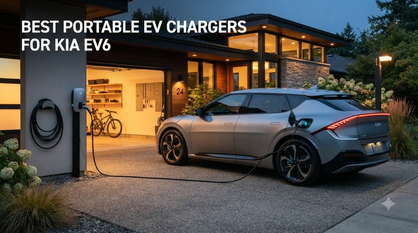 best portable ev chargers for kia ev6