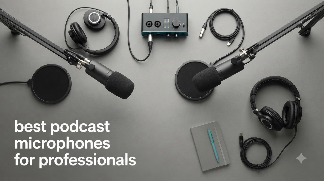 best podcast microphones for professionals