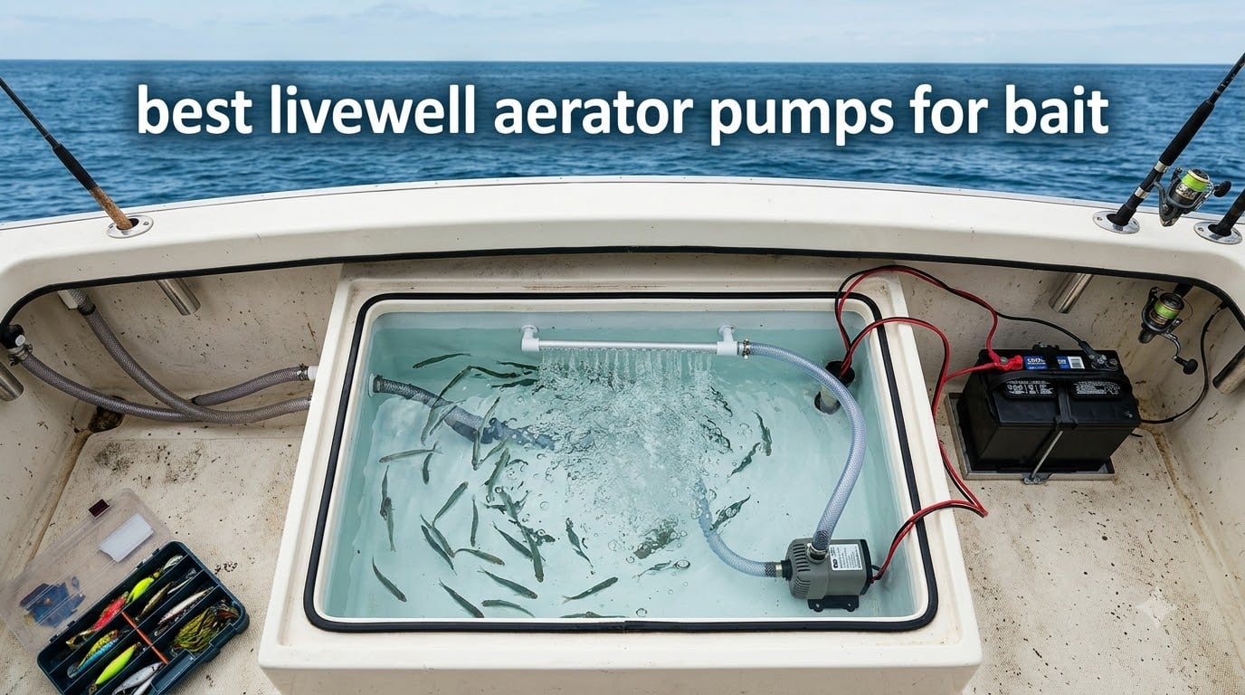 best livewell aerator pumps for bait