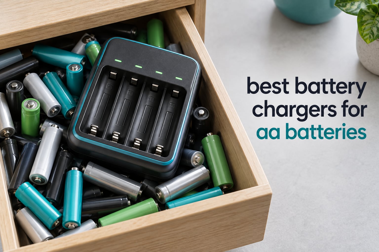 best battery chargers for aa batteries