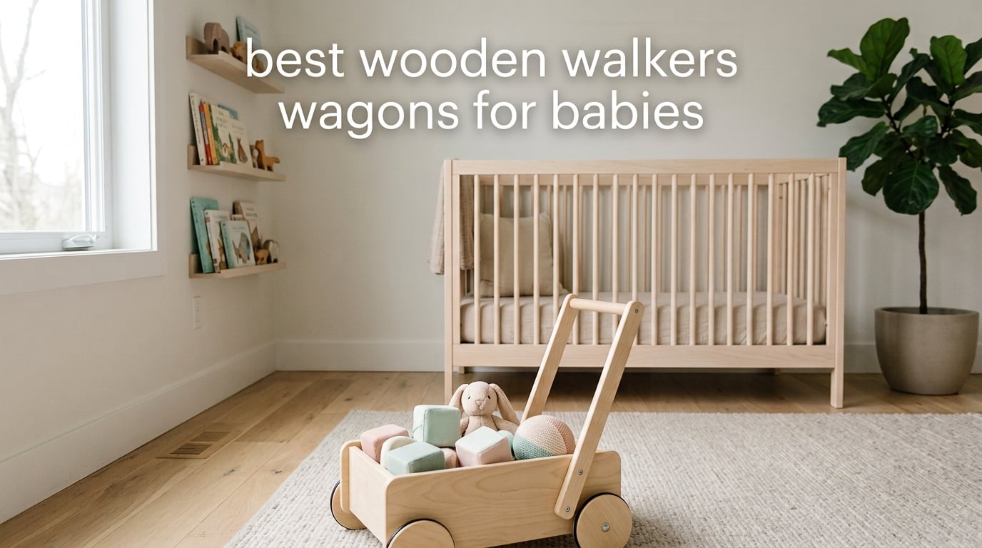 best wooden walkers wagons for babies
