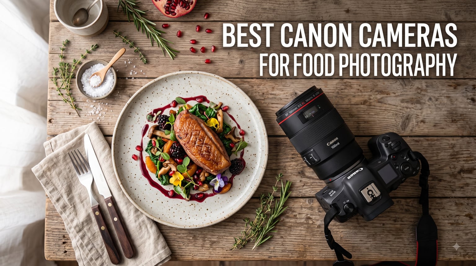 best canon cameras for food photography