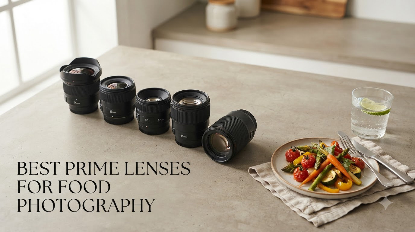 best prime lenses for food photography