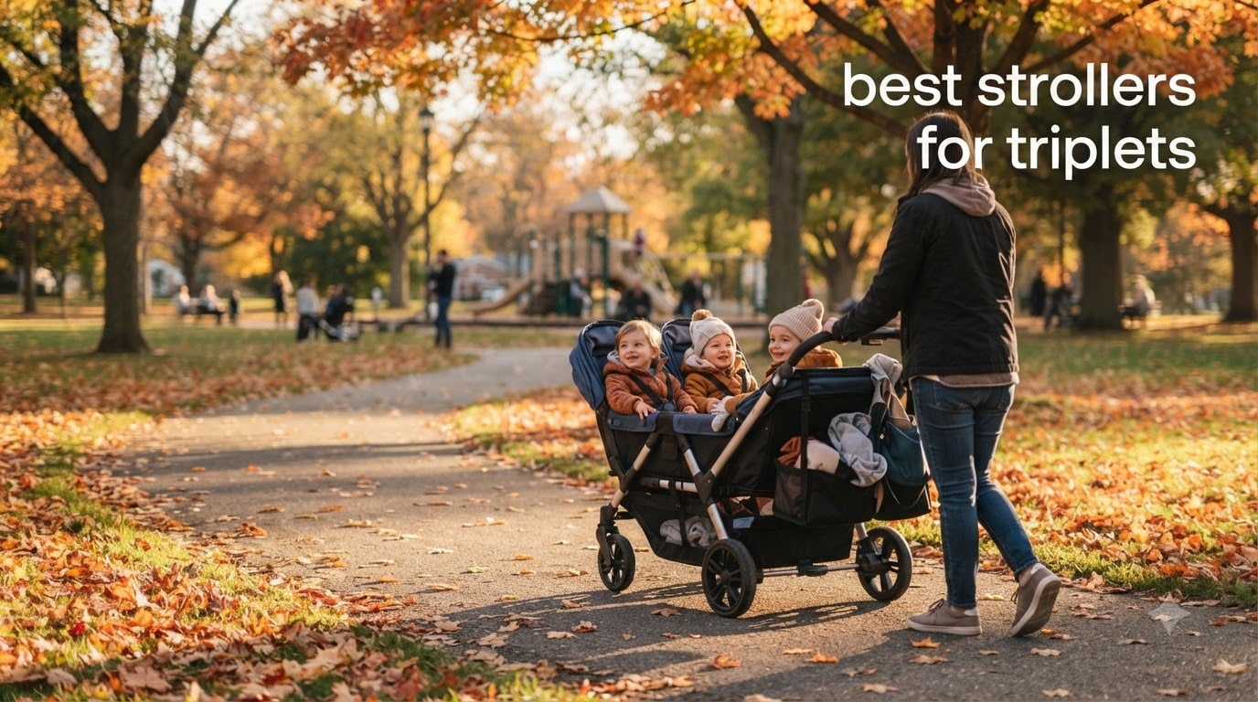 best strollers for triplets