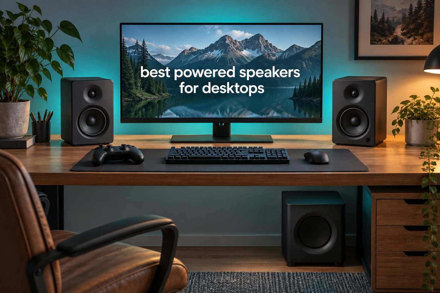 best powered speakers for desktops