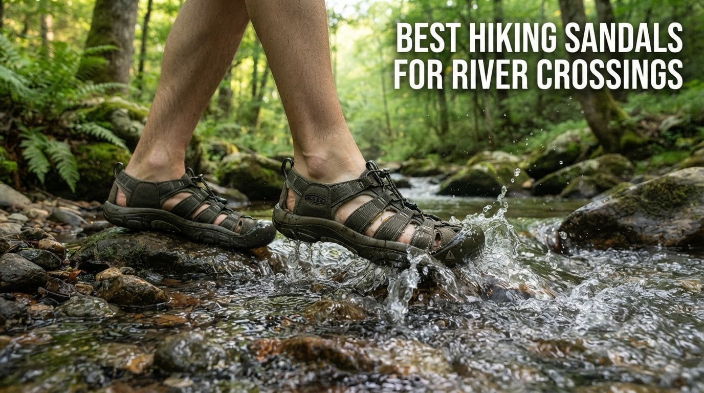 best hiking sandals for river crossings