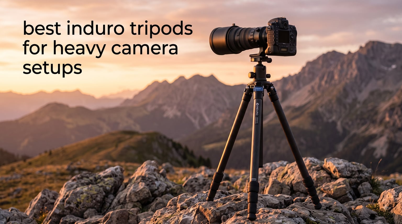 best induro tripods for heavy camera setups