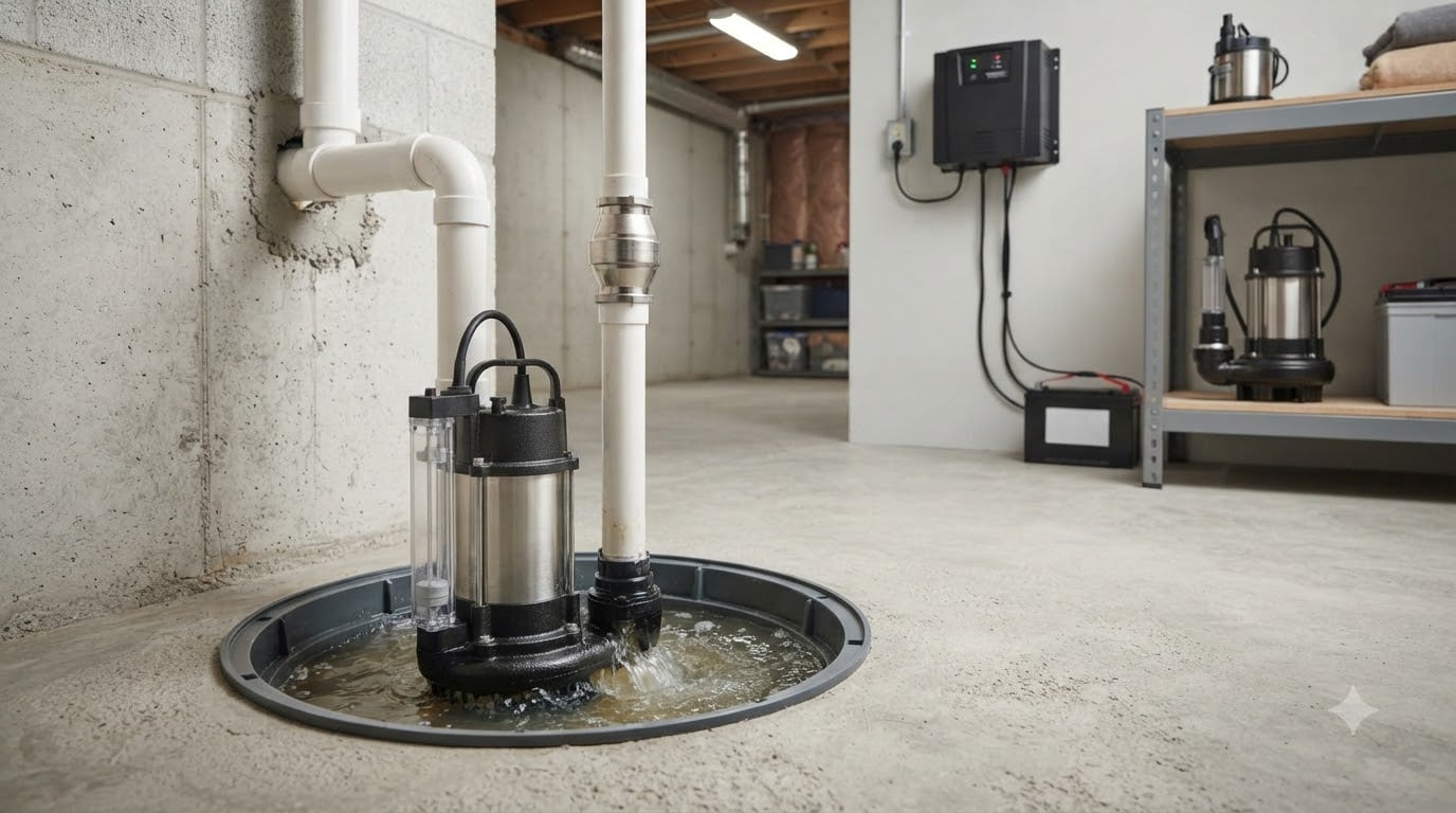best sump pumps for flooded basements