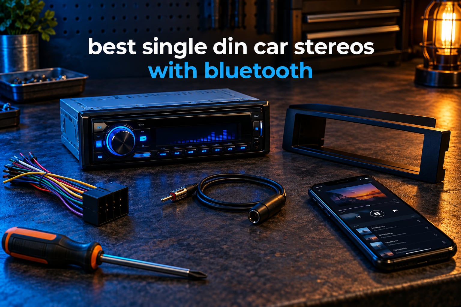 best single din car stereos with bluetooth