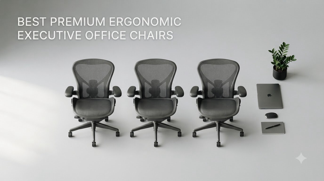 best premium ergonomic executive office chairs