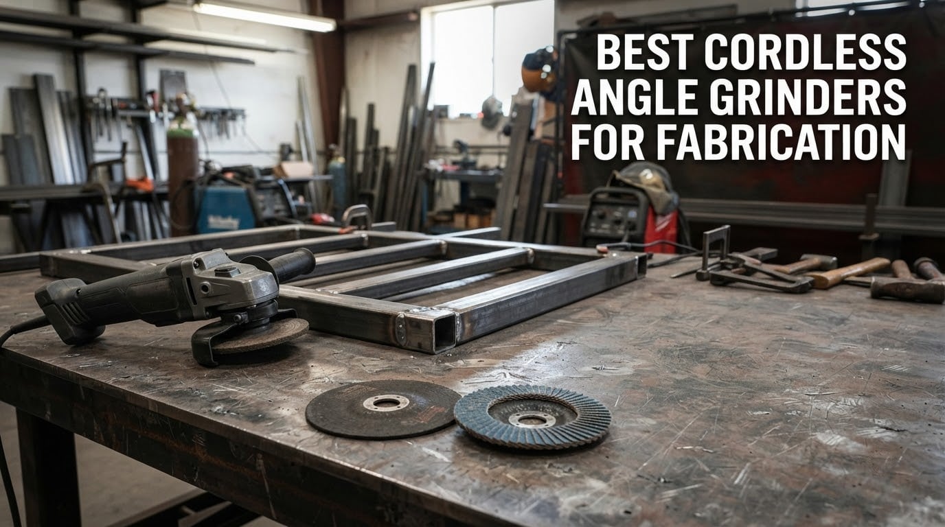 best cordless angle grinders for fabrication