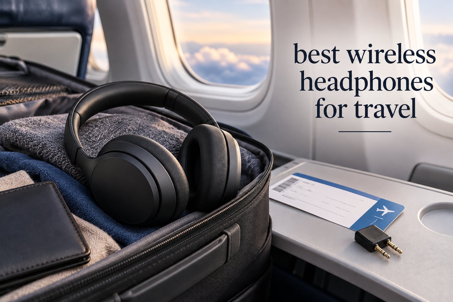 best wireless headphones for travel