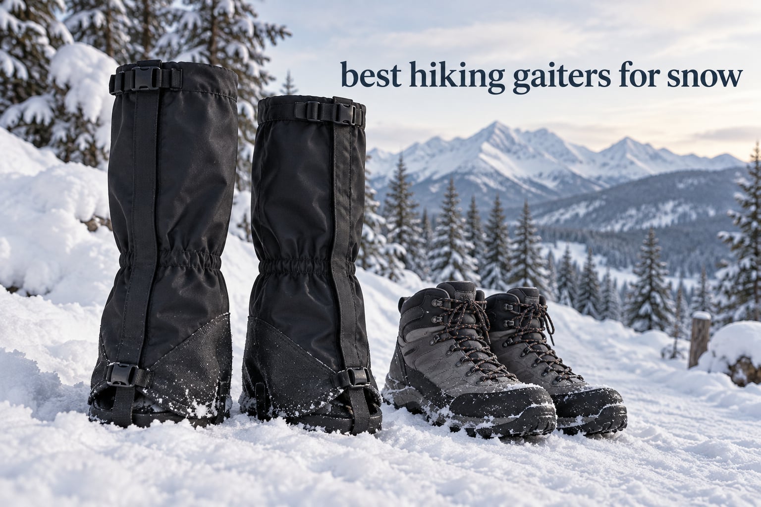best hiking gaiters for snow