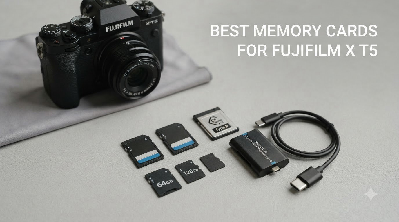 best memory cards for fujifilm x t5
