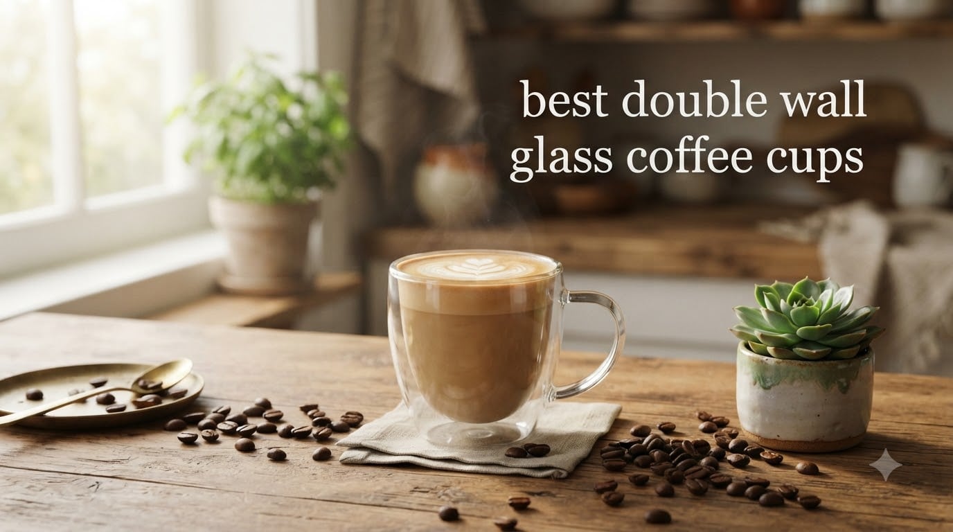 best double wall glass coffee cups