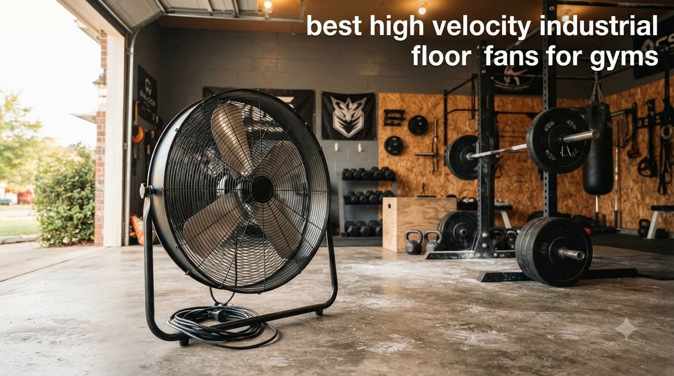 best high velocity industrial floor fans for gyms