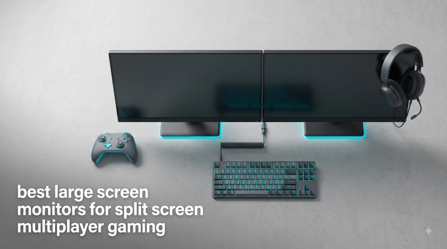 best large screen monitors for split screen multiplayer gaming