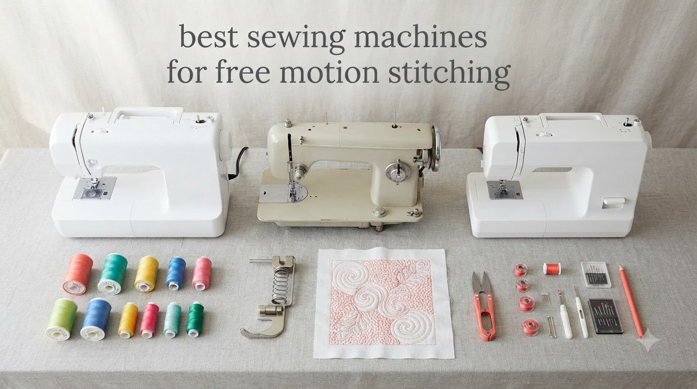 best sewing machines for free motion stitching