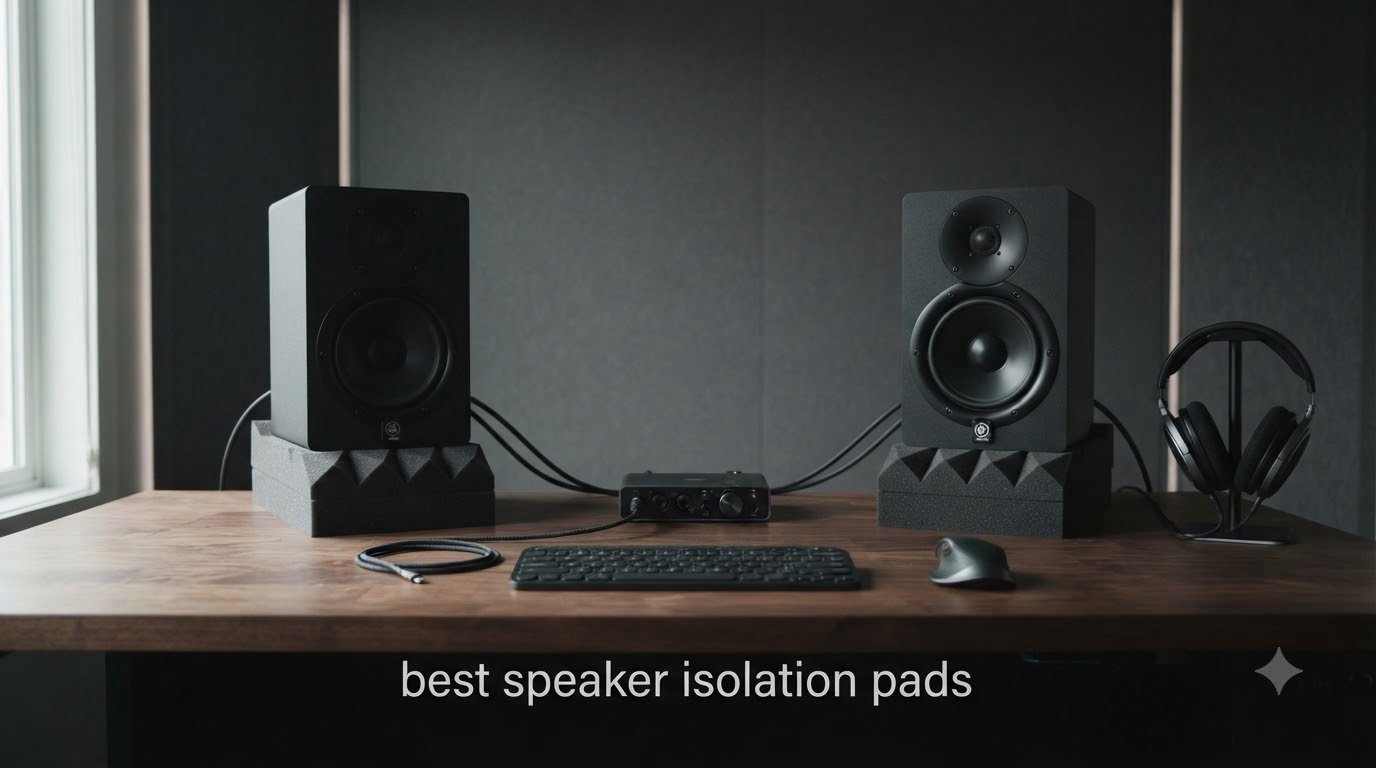 best speaker isolation pads