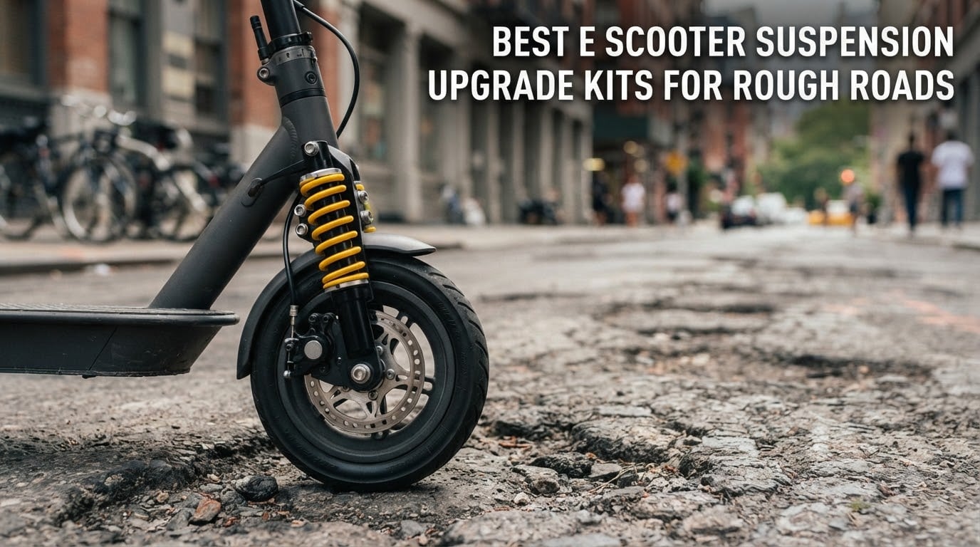 best e scooter suspension upgrade kits for rough roads