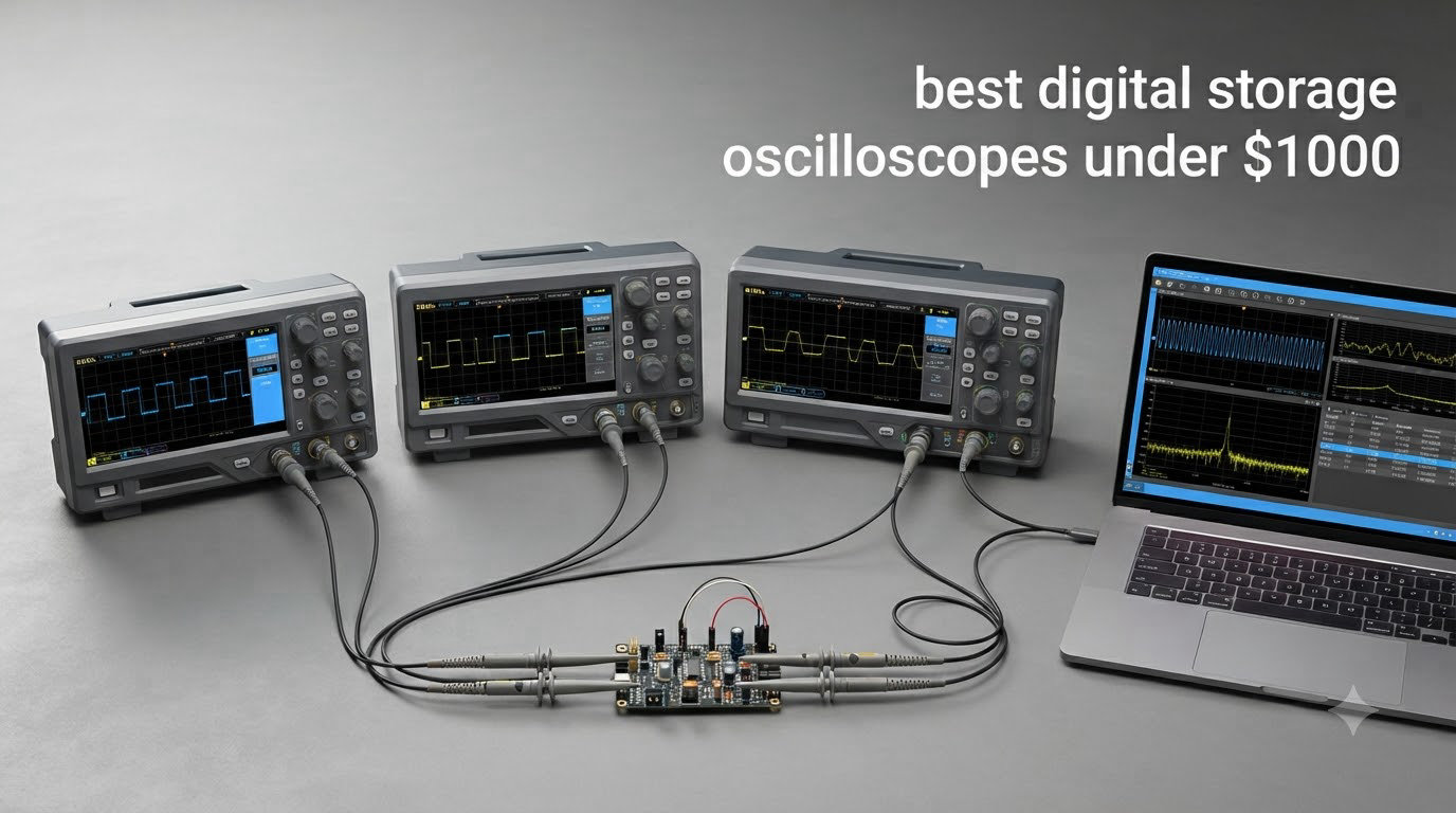 best digital storage oscilloscopes under $1000