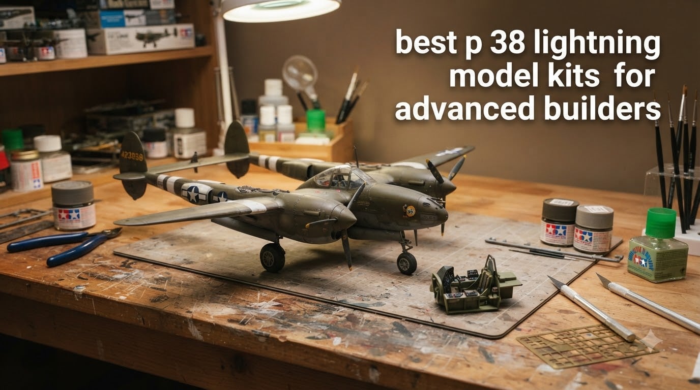 best p 38 lightning model kits for advanced builders