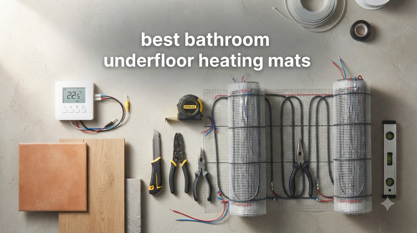 best bathroom underfloor heating mats