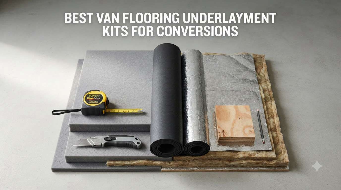 best van flooring underlayment kits for conversions