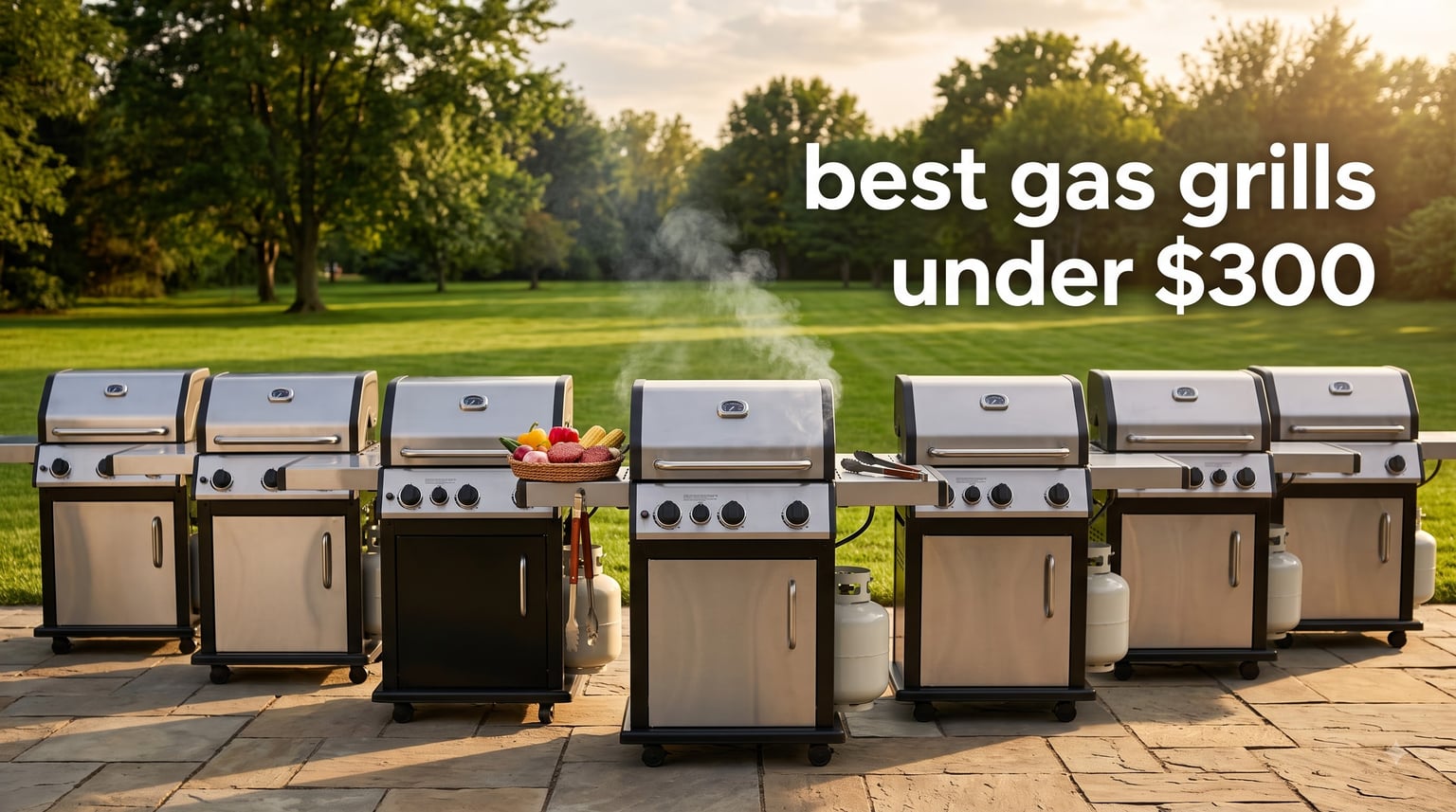 best gas grills under $300