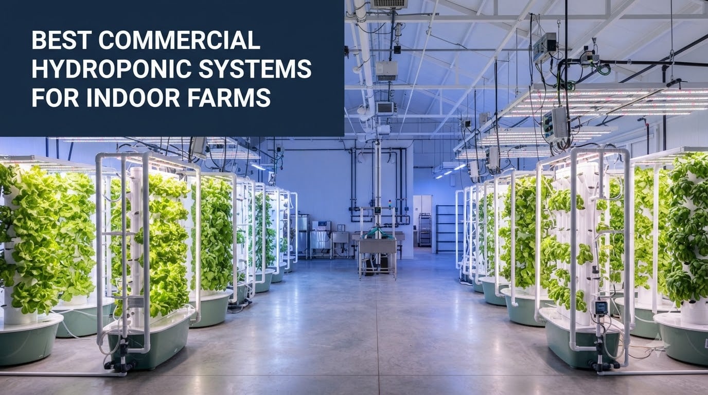 best commercial hydroponic systems for indoor farms