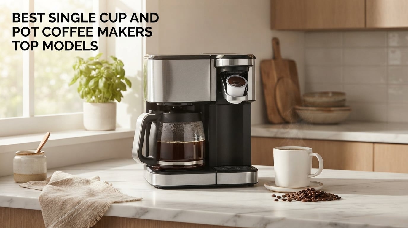 best single cup and pot coffee makers top models