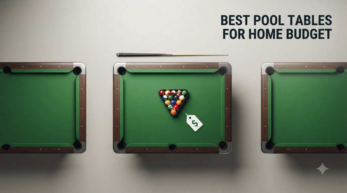 best pool tables for home budget