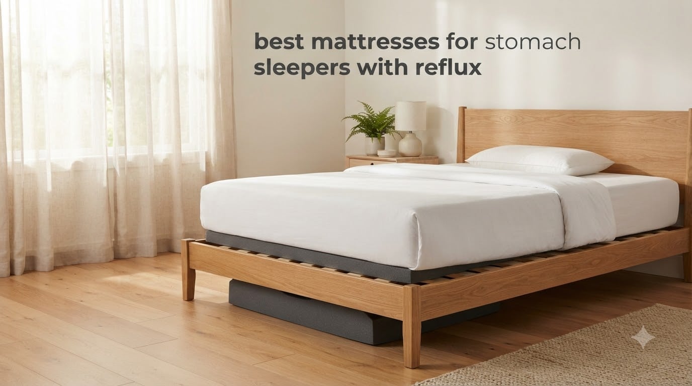 best mattresses for stomach sleepers with reflux