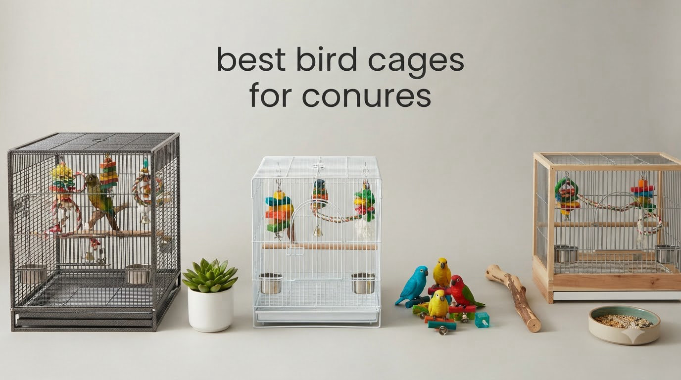 best bird cages for conures